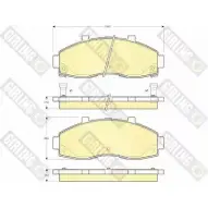 Тормозные колодки дисковые, комплект GIRLING 2292761 6132639 51CL6 23 484