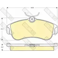 Тормозные колодки дисковые, комплект GIRLING 215 46 9J6TG9 6132711 2292769