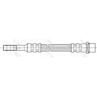 Тормозной шланг GIRLING 9004471 Opel Astra (G) 2 Хэтчбек 2.0 DTI 16V (F08. F48) 101 л.с. 1999 – 2005 UGKW 5S 3322937563159