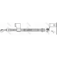 Тормозной шланг GIRLING Hyundai Matrix (FC) 1 Минивэн 1.5 CRDi 102 л.с. 2004 – 2010 04I 6S8 9004531 3322937756247