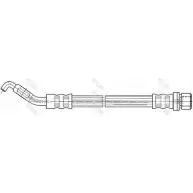 Тормозной шланг GIRLING 3322937756261 X 8EX2U 9004535 Toyota Corolla (E120) 9 Седан 1.8 (ZZE122) 136 л.с. 2001 – 2007