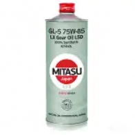 Трансмиссионное масло в мкпп, редуктор синтетическое MJ4151 MITASU SAE 75W-85 API GL-5, 1 л MITASU W O1UK MJ4151 1439753767