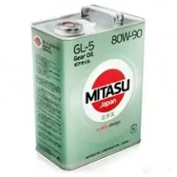 Трансмиссионное масло в мкпп, редуктор минеральное MJ4314 MITASU SAE 80W-90 API GL-5, 4 л MITASU MJ4314 21 JHVSM 1439753791