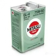 Трансмиссионное масло в мкпп, редуктор полусинтетическое MJ4434 MITASU SAE 75W-90 API GL-4, 4 л MITASU 4W4 IZ MJ4434 1439753793