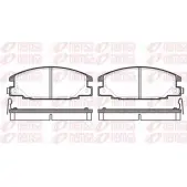 Тормозные колодки дисковые, комплект KAWE 2299355 0238 14 PCA023814 D363A- 7347