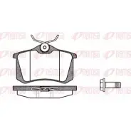 Тормозные колодки дисковые, комплект KAWE 0263 92 PCA0263 92 Renault Avantime (DE0) 1 Минивэн 3.0 V6 (DE04. DE0T) 207 л.с. 2001 – 2003 6IVWC2