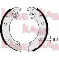 Тормозные колодки KAWE 8N2H F 02750 2299451