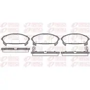 Тормозные колодки дисковые, комплект KAWE D515 -7393 PCA036002 2299637 0360 02