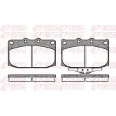 Тормозные колодки дисковые, комплект KAWE D585- 7465 0428 02 2299787 PCA042802