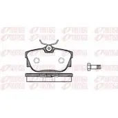 Тормозные колодки дисковые, комплект KAWE 2 3224 0767 00 Volkswagen Transporter (T4) 4 Грузовик PCA076700