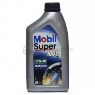 Моторное масло минеральное Super 1000 X1 15W-40 - 1 л MOBIL API CF 152571 1441022337 201510301044 A3/B3