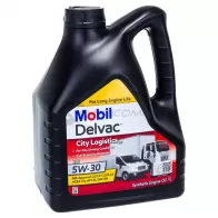 Моторное масло синтетическое Delvac City Logistics M 5W-30 - 4 л MOBIL 153904 20152010D5C3 1441022271