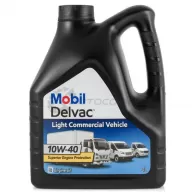 Моторное масло полусинтетическое Delvac Light Commercial Vehicle 10W-40 - 4 л MOBIL 1441022279 201520405590 PR 1F6OT