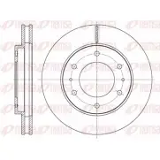 Тормозной диск KAWE D CA6162010 AV6FAN Mitsubishi L200 5 (KJ, KK, KL) Пикап 2.5 DI D 136 л.с. 2015 – 2024 61620 10