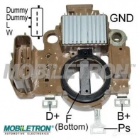 Щетки генератора MOBILETRON 3884834 VR-H2009-154B D76B7 J