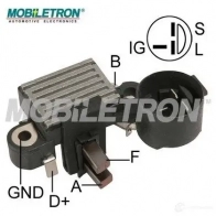 Щетки генератора MOBILETRON 3884697 VR-H2000-12 63SG C