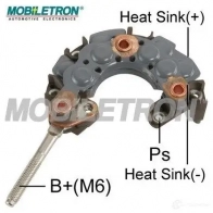 Диодный мост MOBILETRON 3884284 RN-18 QBQZB 7