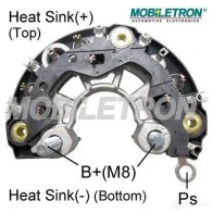Диодный мост MOBILETRON Y 9XB8I RB-172H 3883927
