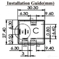 Реле MOBILETRON RLY-028 1423739478 M4 IK87E - Изображение 3