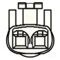 Датчик АБС MOBILETRON AB-KR089 CPUL 4 1439205683 - Изображение 2