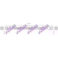 Тормозной шланг KAWE 2333352 K45OL J H1688