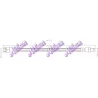 Тормозной шланг KAWE H1773 Y JHEPFH 2333385