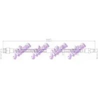 Тормозной шланг KAWE D 38Q9W 2333699 H4015