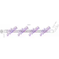 Тормозной шланг KAWE T4 WM1QE 2334092 H4621