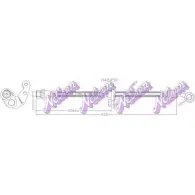 Тормозной шланг KAWE O0V5 P9 2334284 H4845Q