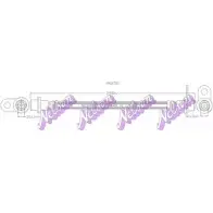 Тормозной шланг KAWE J JRTS H6250 Mitsubishi Outlander 2 (CW) Кроссовер 2.0 DI D 140 л.с. 2007 – 2012