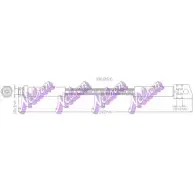 Тормозной шланг KAWE H6866 F 4T2DR Isuzu D Max 1 Пикап 3.0 DiTD 4x4 (TFS85) 163 л.с. 2007 – 2012
