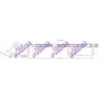 Тормозной шланг KAWE Isuzu D Max 1 Пикап 2.5 DiTD 4x4 (TFS86) 101 л.с. 2002 – 2012 6 8N04 H6869