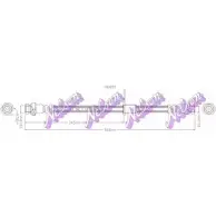 Тормозной шланг KAWE H6891 UEC G0V3 Mitsubishi Lancer