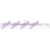 Тормозной шланг KAWE Mitsubishi L200 3 (K7T, K6T) Пикап 2.5 TD 4WD 99 л.с. 1996 – 2007 H6907 988 MRE