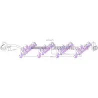 Тормозной шланг KAWE Kia Picanto (TA) 2 Хэтчбек 1.2 87 л.с. 2011 – 2025 I11RP BN H7265