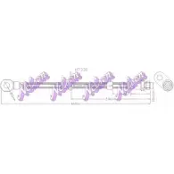 Тормозной шланг KAWE 9G6 W60 Mitsubishi L200 4 (KB4T) Пикап 2.5 DI D (KA4T) 167 л.с. 2007 – 2015 H7330