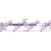Тормозной шланг KAWE L ZKAQ 2336501 H7695Q
