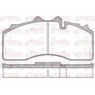 Тормозные колодки, дисковые, комплект KAWE 2336791 29227 JCA1415.00 1 415.00