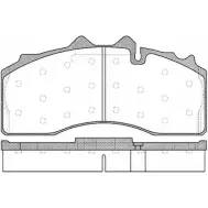 Тормозные колодки дисковые, комплект KAWE 29227 2336792 JCA1415.80 1 415.80