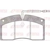 Тормозные колодки дисковые, комплект KAWE JCA505.40 505.40 2336831 2907 2