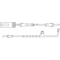 Датчик износа тормозных колодок KAWE S5X C071 WS0326A 2342158