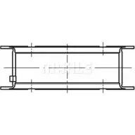 Вкладыш коренной коленвала MAHLE ORIGINAL YI9Y6 9ZQP 9L2 001 FL 10167 000 2342421