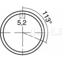 Втулка шатуна MAHLE ORIGINAL 5DCS IZD 2348037 037 BB 18809 300