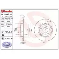 Тормозной диск BRECO 32HP0 W5YS7O 6 BS 6033 2360719