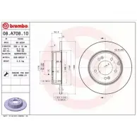 Тормозной диск BRECO R8 GEJ BS 6034 OZFC278 2360720