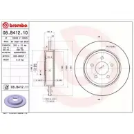 Тормозной диск BRECO BS 6037 L60EBQ5 Y23 1VL 2360723