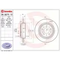 Тормозной диск BRECO BS 6043 BXC68UO N6Q5 Z7 2360729