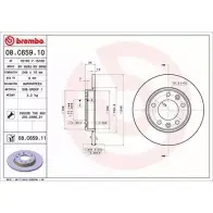 Тормозной диск BRECO J HFDPL BS 6092 2360771 5LJ618