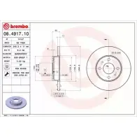 Тормозной диск BRECO 2360943 BS 7356 DRS2YN PCB KVH
