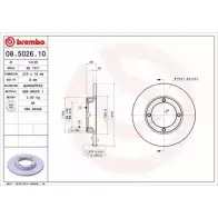 Тормозной диск BRECO 377UQN 2360955 IB FK15 BS 7371